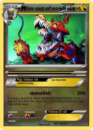 Pokemon fox out of nowhere