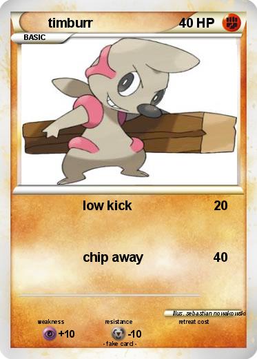 Pokemon timburr