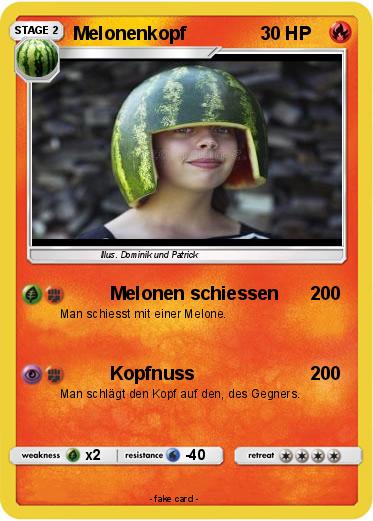 Pokemon Melonenkopf