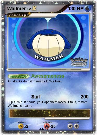 Pokemon Wailmer