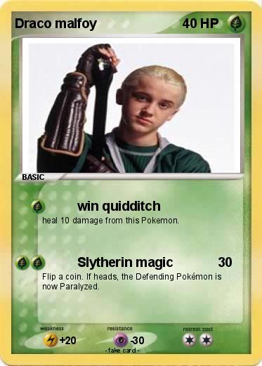 Pokemon Draco malfoy