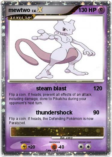 Pokemon mewtwo
