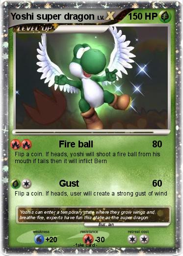 Pokemon Yoshi super dragon