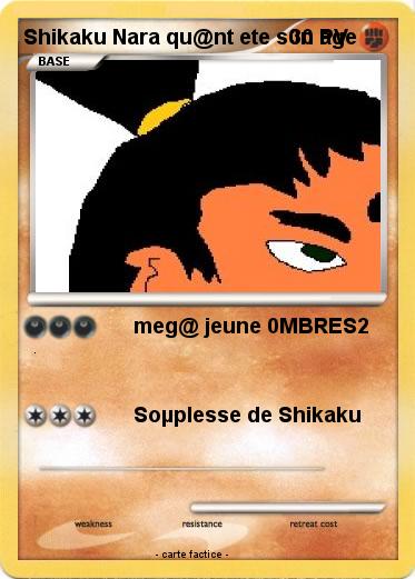 Pokemon Shikaku Nara qu@nt ete s0n age