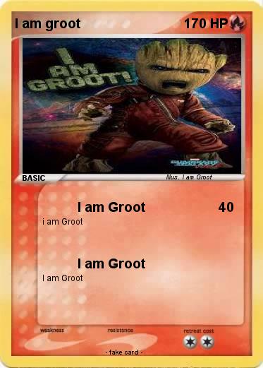 Pokemon I am groot