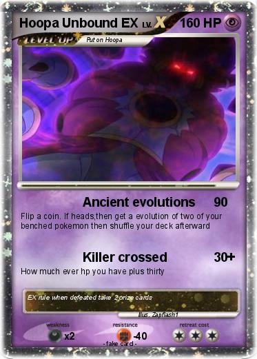 Pokemon Hoopa Unbound EX