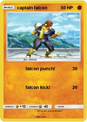 Pokemon captain falcon