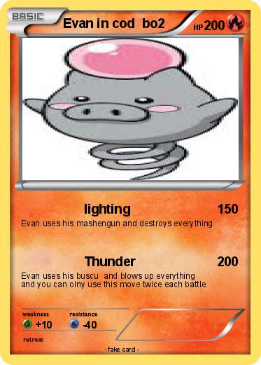 Pokemon Evan in cod  bo2