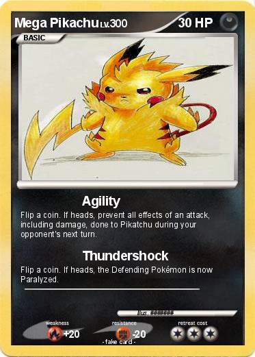 Pokemon Mega Pikachu