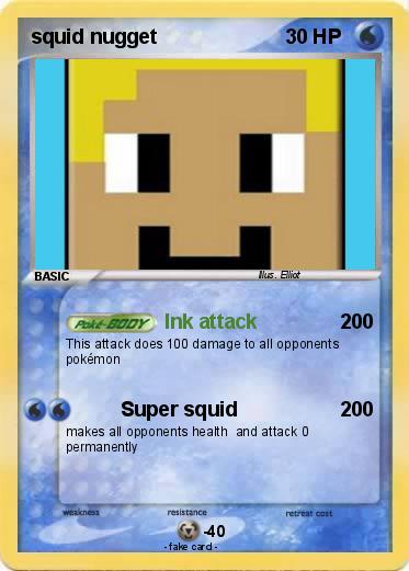 Pokemon squid nugget