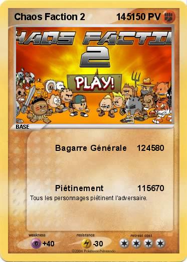 Pokemon Chaos Faction 2            145