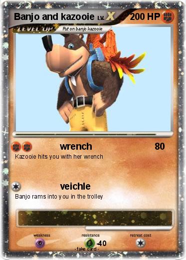 Pokemon Banjo and kazooie