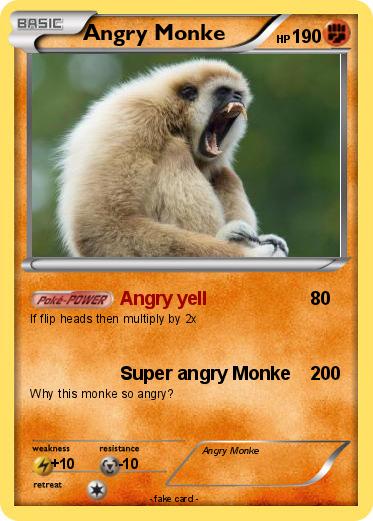 Pokemon Angry Monke