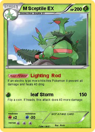 Pokemon M Sceptile EX