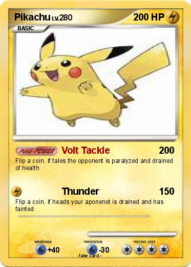 Pokemon Pikachu