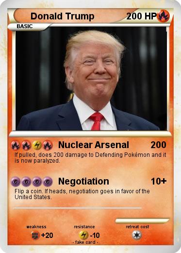 Pokemon Donald Trump