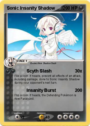 Pokemon Sonic Insanity Shadow