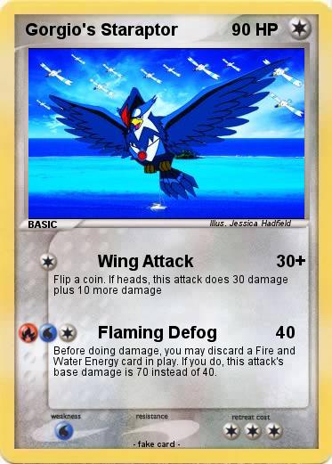 Pokemon Gorgio's Staraptor