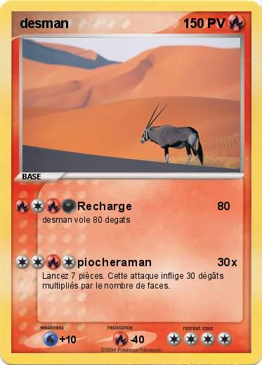 Pokemon desman