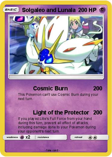 Pokemon Solgaleo and Lunala