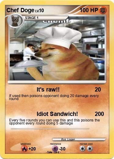 Pokemon Chef Doge