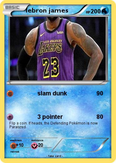 Pokemon lebron james