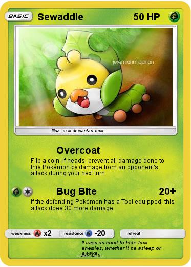 Pokemon Sewaddle