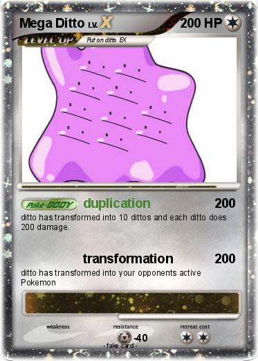 Pokemon Mega Ditto