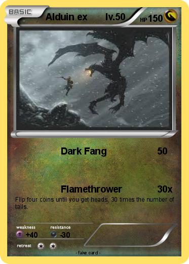 Pokemon Alduin ex       lv.50