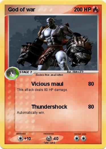 Pokemon God of war