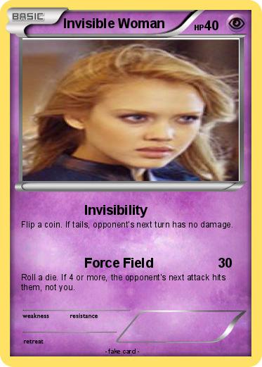 Pokemon Invisible Woman