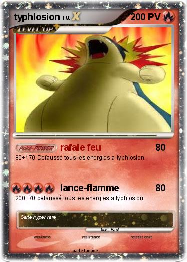 Pokemon typhlosion