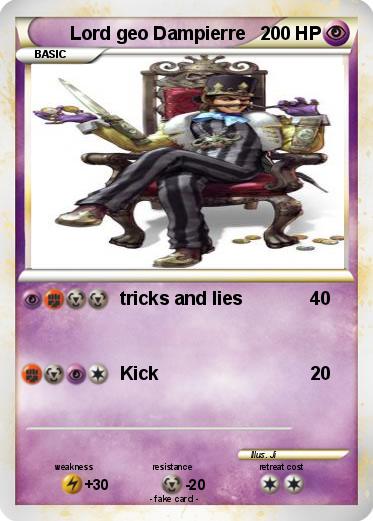 Pokemon Lord geo Dampierre