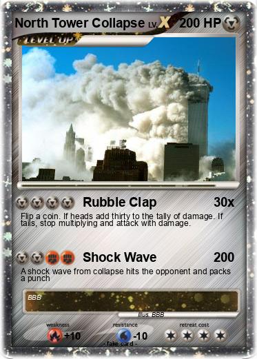 Pokemon North Tower Collapse