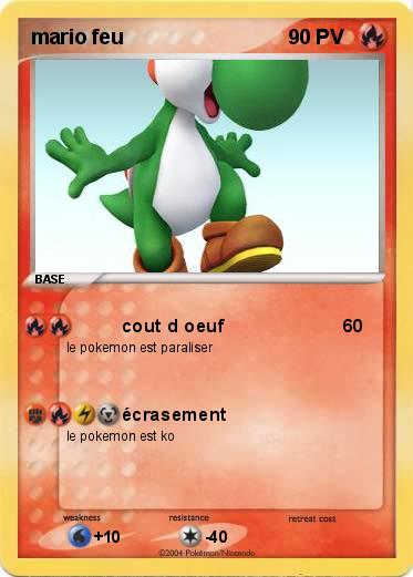 Pokemon mario feu