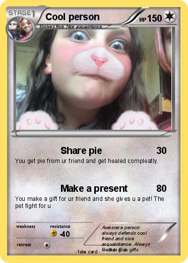 Pokemon Cool person