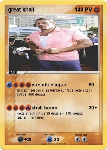 Pokemon great khali