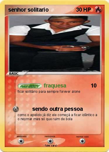 Pokemon senhor solitario