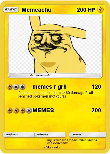 Pokemon Memeachu