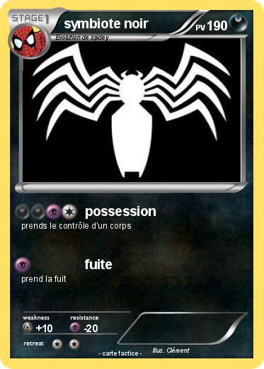 Pokemon symbiote noir