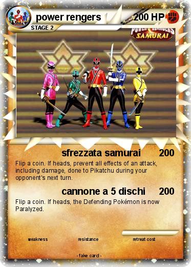 Pokemon power rengers