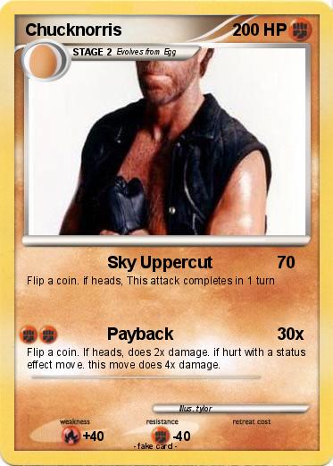 Pokemon Chucknorris