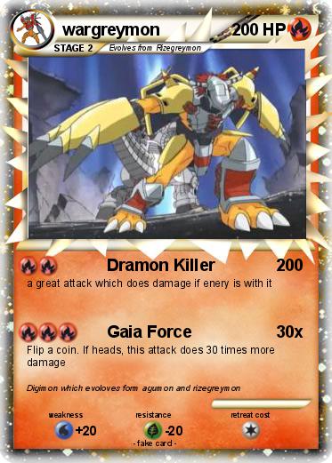 Pokemon wargreymon