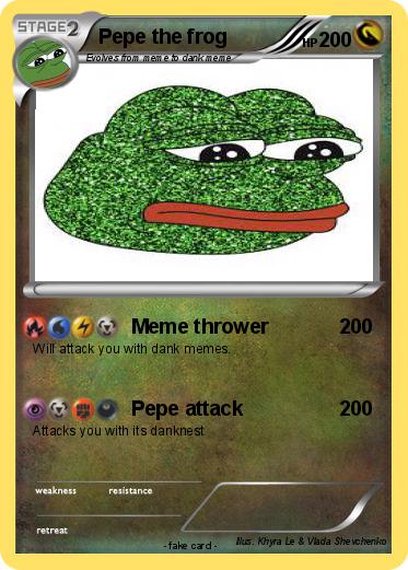 Pokemon Pepe the frog