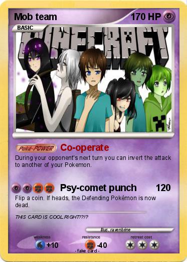 Pokemon Mob team