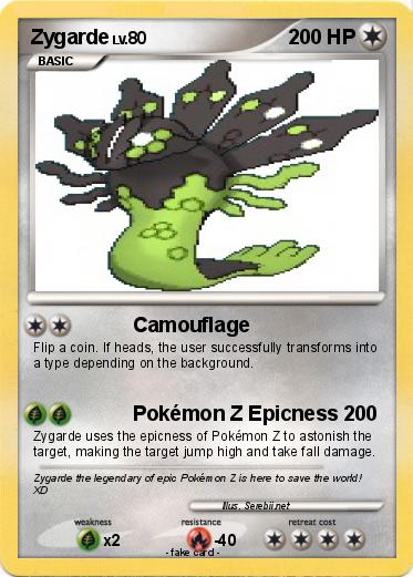 Pokemon Zygarde