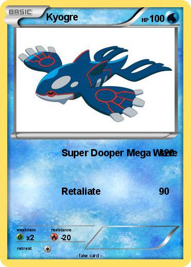 Pokemon Kyogre