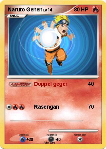 Pokemon Naruto Genen
