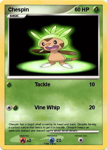 Pokemon Chespin