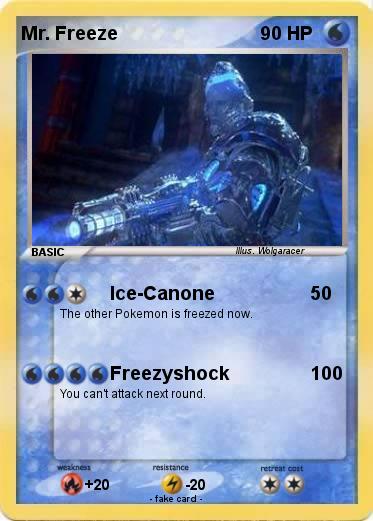 Pokemon Mr. Freeze